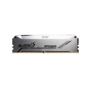 OLOy OLOy DDR5-6000 CL28 BLADE RGB MPOWER SILVER 패키지 올로이앤코 (32GB(16Gx2)), 2개