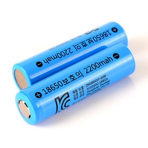 18650 배터리 3.7V 2200mAH 보호회로적용