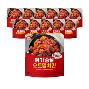 미트리 닭가슴살 오트밀치킨 양념치킨 150g, 12개