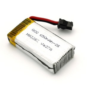 JJRC H12C H8C F181 드론배터리 드론부품 드론모터, 09. (H8C) 7.4v 650mah(SM)