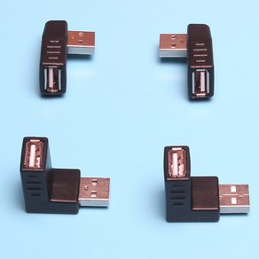 usb 연장 usb젠더 상 하 좌 우 변환 젠더, USB2.0타입, 1개