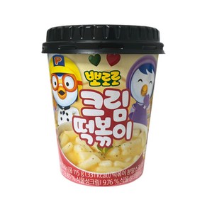 뽀로로떡볶이 크림맛115g X 4개