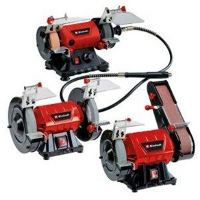 Einhell 아인헬 TC-BG 150 탁상 그라인더/TC-US 350 벨트 샌더/TC-XG 75 Kit 조각기 전기 전동 연마 연마석 연마휠 폴리싱 샌딩 그라인딩 광택 샌다 갈이, 탁상 그라인더, 1개