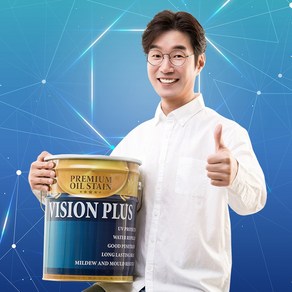 우드케어 오일스테인 vision 4리터