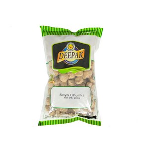 Deepak Soya Chunks 200g 콩고기 200g, 1개