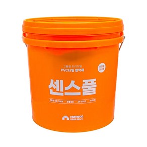 KCC 10KG 센스풀 PVC 바닥 접착제 본드 데코타일 디럭스타일 비닐계타일, 1개, KCC센스풀 + 전용헤라