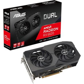 ASUS TUF Gaming Radeon™ RX 7900 XTX OC Edition 24GB GDDR6 그래픽 카드PCIE 4.0 HDMI 2.1a DisplayPot 2.1, Dual Fans_RX6600, 1개