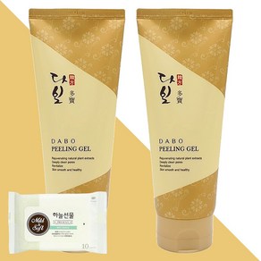 다보 한방 필링젤 180ml 2개(+하늘선물 물티슈 10매), 2개