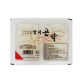 중국 찌개 오뎅탕용 곤약말이 백색 타래형 200g