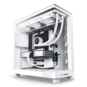 [NZXT] H6 Flow (Matte White) (미들타워)