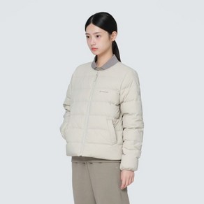 스노우피크어패럴 랜드 여성 경량 다운 자켓 Light Beige S24WWGDJ61