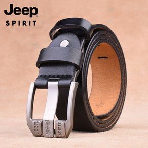 JEEPSPIRIT 쿠팡 정품 캐주얼 가죽 벨트 OM18CD996BT0357 + 벨트상자 + 벨트상자 미수령시 무료반품까지