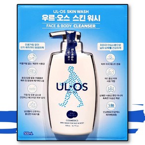 우르오스 남성올인원 스킨 바디워시 500ml, 1개