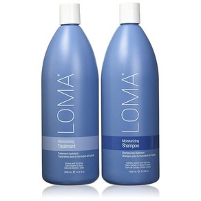 LOMA Moistuizing Shampoo & Teatment 로마 헤어 케어 모이스처라이징 샴푸 & 트리트먼트 듀오 각 1000ml, 1개