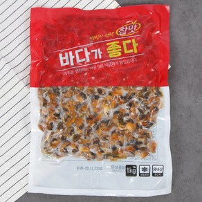 냉동 자숙 꼬막살 새꼬막살 1kg 1팩, 1개