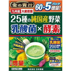 NIHON YAKKEN 황금 아오지루 3.5g x 65포, 1개