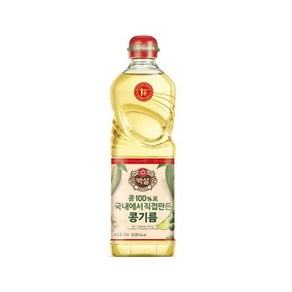 CJ제일제당 백설 콩기름 0.5L x10개, 10개, 500ml