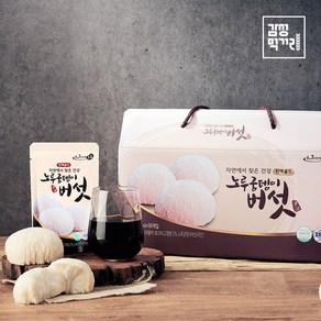 위엔노루 노루궁뎅이버섯 진액 골드 선물세트 80ml 건강즙선물