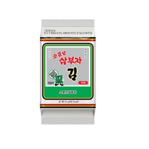 소문난 삼부자 식탁김, 15g, 10개