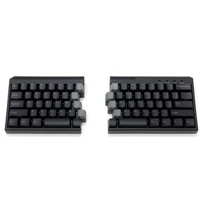 FILCO Majestouch Xaco M10SP CHERRY MX Silent FKBXS72MPSEB-RKL 좌우 분리형 영어 배열 72키 Red축 프로그래밍 대응 매크로 전용 키, 텐키리스