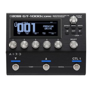 보스 GT-1000 CORE 기타 프로세서 멀티 이펙터, 1개