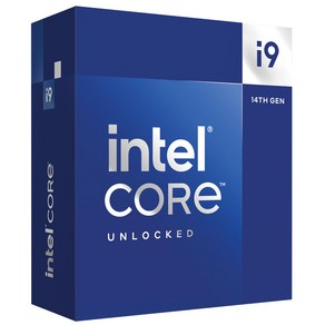 intel CPU Coe i9-14900K 6.0GHz 14세대 (언록판・GPU 기능부) 24코어32스레드 최대