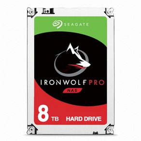 씨게이트 Seagate IonWolf Po 8TB (ST8000NT001) - NAS용 (구모델 ST8000NE001)