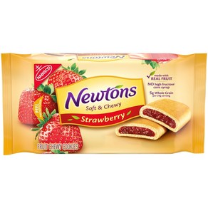 Newtons Soft & Fuit Chewy Stawbey Cookies (Stawbey 뉴턴 소프트 & 프루트 츄위 스트로베리 쿠키(스트로베리 바) 10온스, 1개, 283g