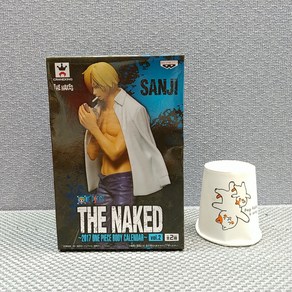 일본내수정품 반프레스토 원피스 THE NAKED 2017 ONE PIECE BODY CALENDAR Vol.2 상디 피규어, 1개