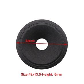 스피커 종이 콘 트위터 DIY 수리 블랙 2 인치 48mm 직경 48x13 5mm 코어 H: 6mm 로트 당 30