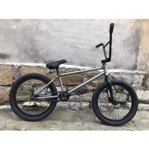 고급형 묘기 자전거 비엠엑스 BMX 빅 브랜드 액세서리 조립 차량 밴 타이어 선데이 허브가 있는 Kink Boadway 슈퍼 하이 S1125 8, 스틸 내츄럴 컬러 프레임 20.5, 1개