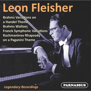 [CD] Leon Fleishe 브람스: 왈츠 변주곡과 푸가 / 프랑크: 교향적 변주곡 / 라흐마니노프: 파가니니 랩소디 (plays Bahms F...