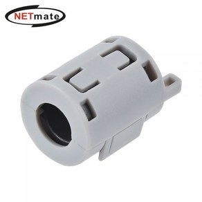 NETmate 고주파 차단 노이즈 필터(페라이트 코어) 직경3.5mm-19mm/EMC Coe/탈착식 구조/다양한 케이블에 적용, 7mm(NM-NF70G), 1개