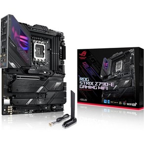 마더보드 ASUS ROG Stix Z790 E 게이밍 WiFi II LGA 1700 인텔 14th 13th 12th Gen ATX gaming motheboad DDR5, Z790WiFi 6E, 1개