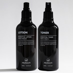 아로마코스 에센셜 토너300ml+에센셜 로션300ml 1세트, 1개