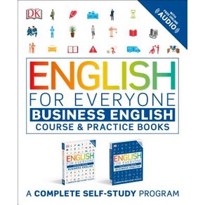 English for Everyone Slipcase: Business English Box Set: Course and Practice Books a Complete Self-S... Paperback