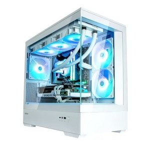 인텔 i7 14700K RTX4070 Ti SUPER 32GB M.2 1TB (철권 아스달연대기) 조립 컴퓨터 어항케이스 화이트 PC