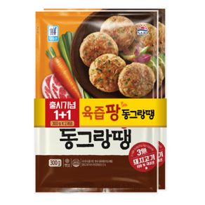 대림 선 육즙팡 동그랑땡 300gX2, 300g, 6개