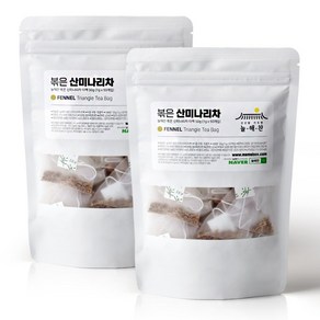 늘해찬 볶은 산미나리차 펜넬차 티백 전통차 허브차 산미나리씨앗차 대용량, 1g, 50개입, 2개, 1g