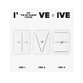 아이브 정규1집 앨범 포토북 버전 IVE I've IVE [3종세트]