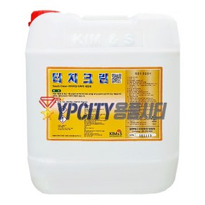 가나다용품 터치크린18.75L 저자극다목적세정제 세척제 전문청소약품 세제 알칼리성 건물 빌딩 얼룩 찌든때 기름때 오염제거제 청소를손쉽게 편안하게, 1개, 18.75L