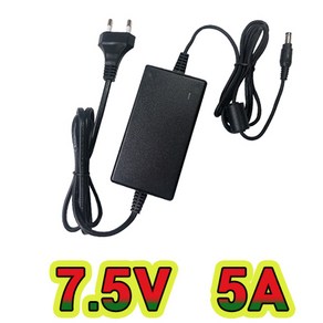 순흥전기 어댑터 7.5V 어댑터 모음 7.5V 0.35A ~ 5A 까지 생산 아답터 직류전원장치, 1개