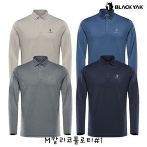 블랙야크남성 간절기긴팔카라티셔츠 M칼리코폴로티 1BYTSF3006 502863, D/NAVY, 105, D/NAVY