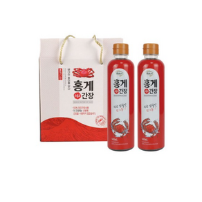 구룡포 홍게간장 500ml 2p, 2개