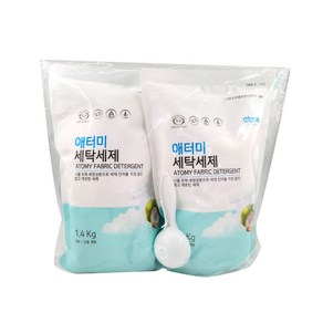 애터미101 세탁세제 1.4kg *2개 가루세제