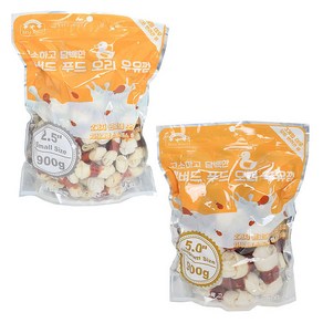 벨버드 오리 우유껌 2.5인치 5인치 900g, 오리 2.5인치 S, 1개