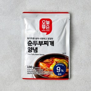 오늘좋은 순두부찌개 양념130g, 1개, 130g