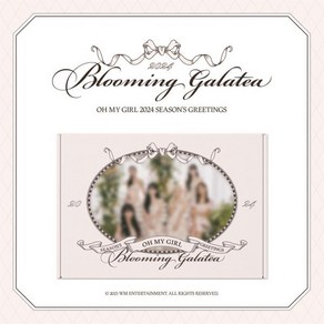 오마이걸 (OH MY GIRL) 2024 SEASON'S GREETINGS [Blooming Galatea] : 달력 + 다이어리 + 캘린더 포스터 + 스티...