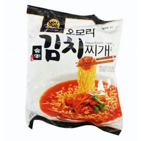 오모리 김치찌개라면 봉지면 160g, 24개