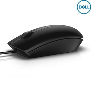 DELL 유선 마우스 MS116 블랙, 단품